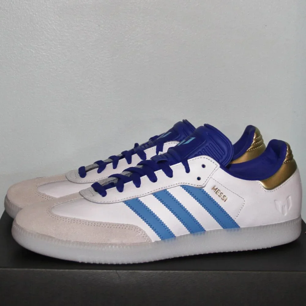 Adidas Lionel Messi x Samba Indoor Soccer Shoes Men 7 7.5 12 Argentina